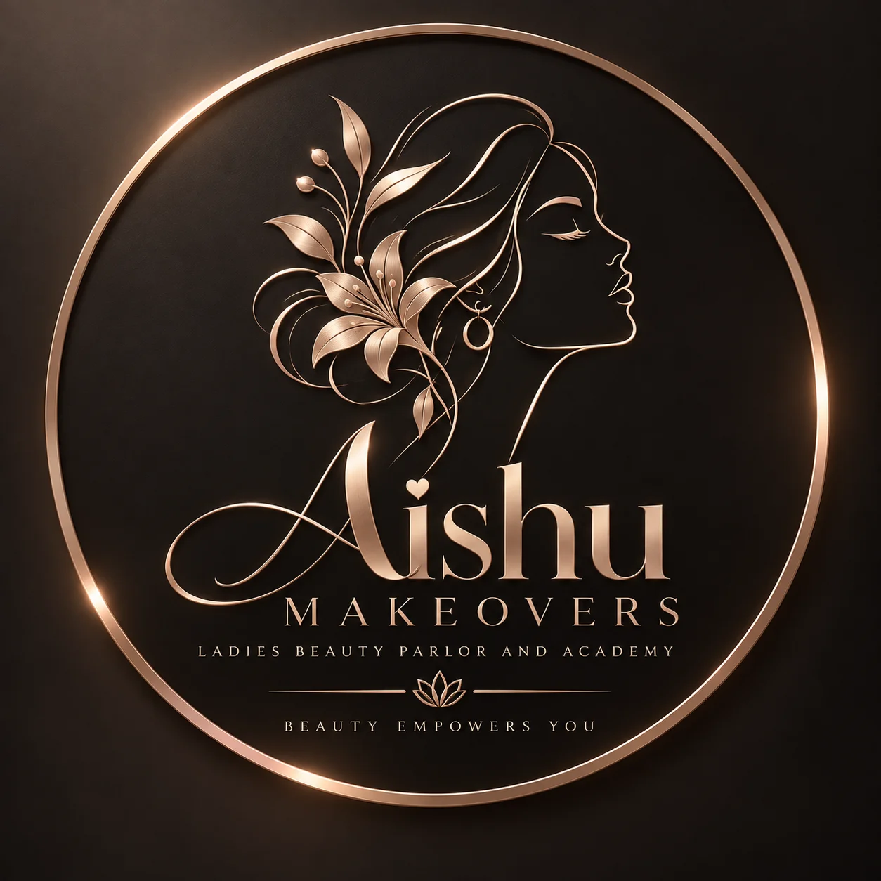 Aishu Makeovers Logo